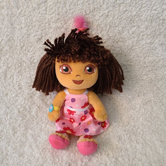 ty Dora the Explorer Happy Birthday Dora Beanie and Musical Instruments - Picture 2 of 11